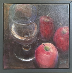 154.  Glass and Apples